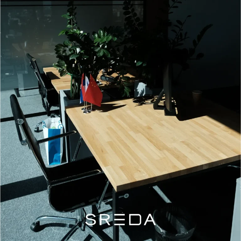 Коворкинг «Sreda»: устойчивость и экологичность в рабочем пространстве